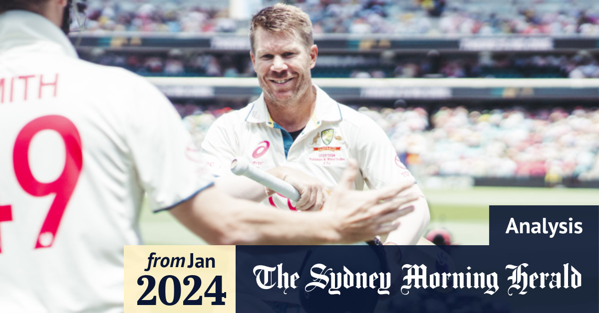 Australia v Pakistan 2024 Innings of his life David Warner’s last